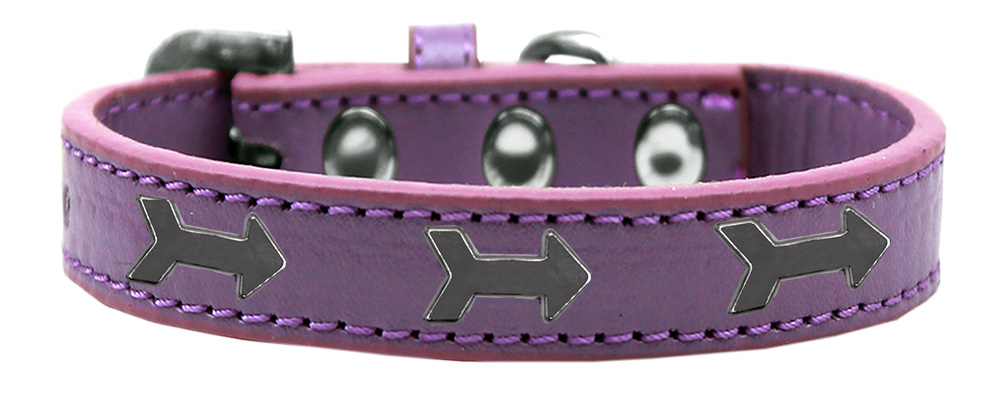 Arrows Widget Dog Collar Lavender Size 18